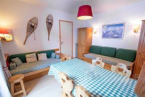 2-kamer apt. + cabine voor max. 6 pers. (huisnr. 209A)